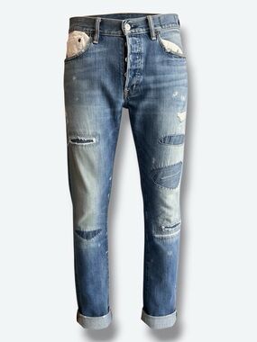 Denim & Supply Ralph Lauren Rip and Repair Denim (32 x 32 Silm)